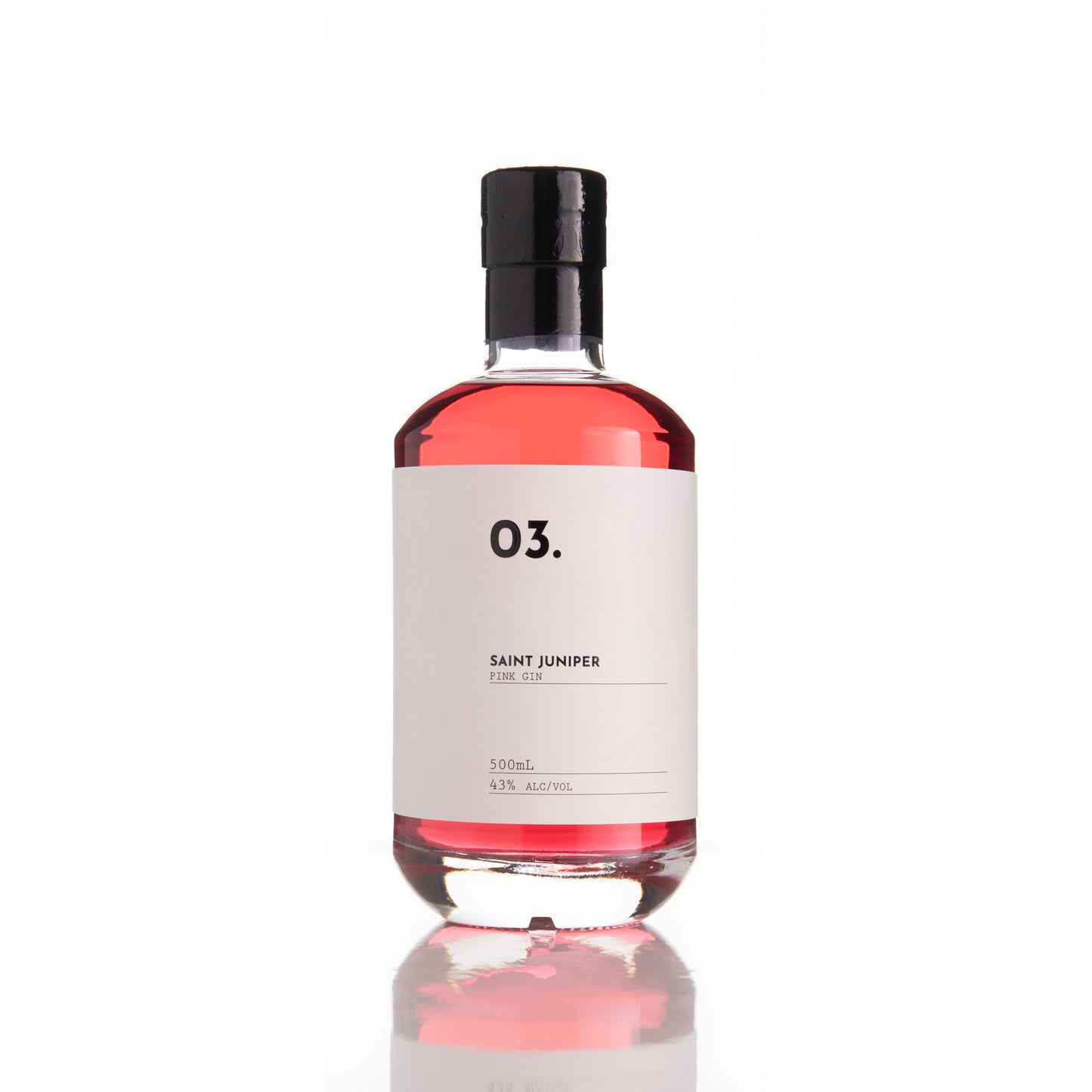 Saint Juniper Raspberry & Hibiscus Pink Gin (500ml)